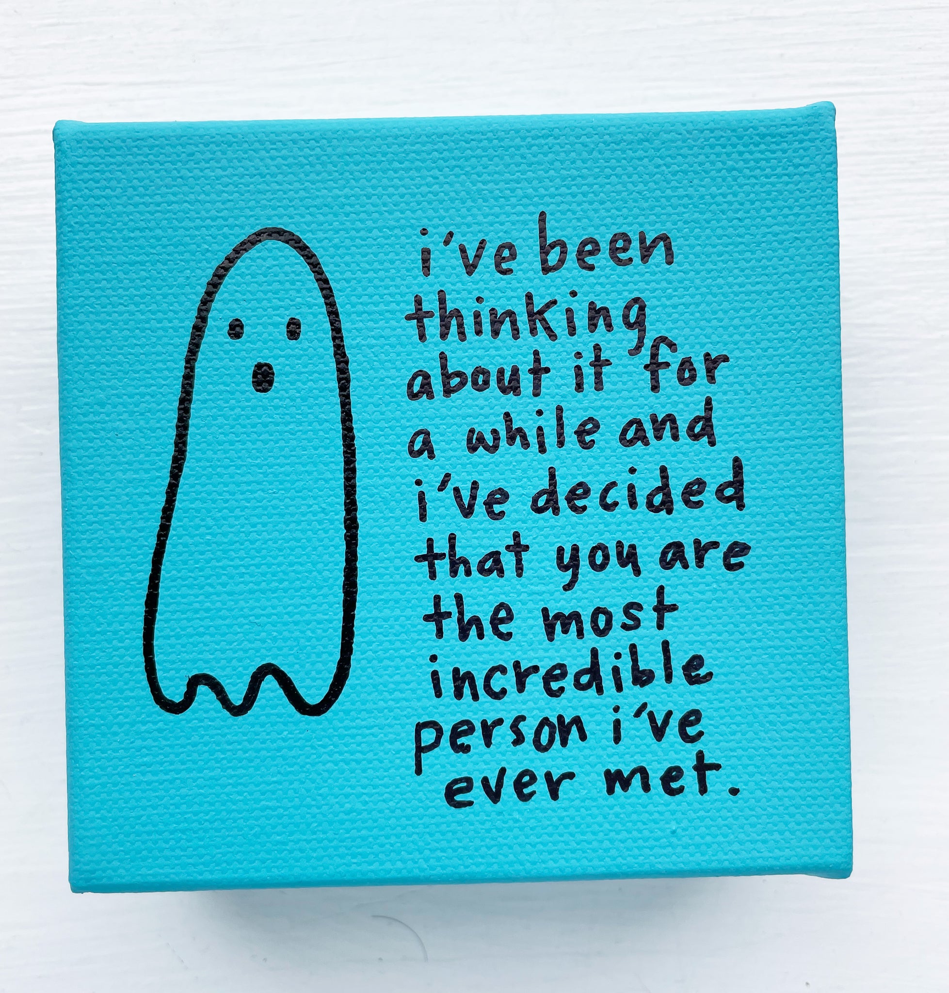 Wee Ghost Canvas 1