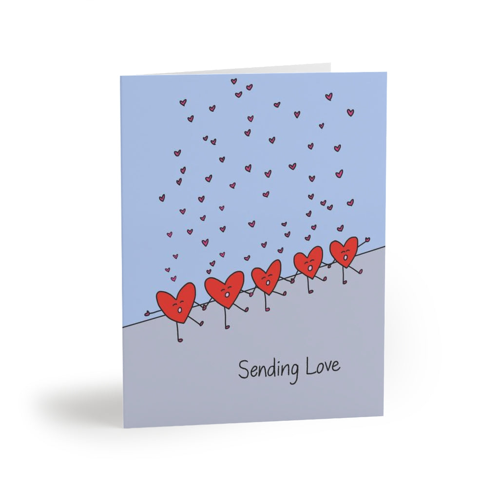 Sending Love (set of 8 cards & envelopes)