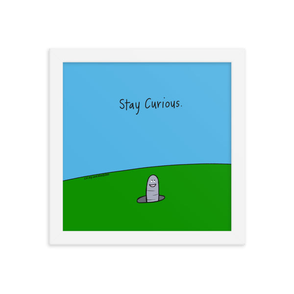 Stay Curious (framed)